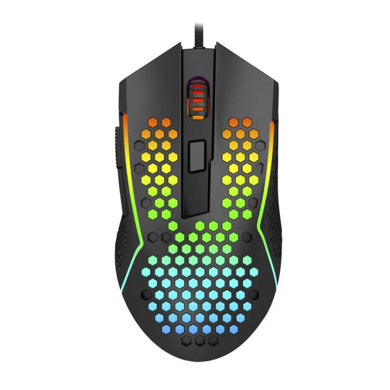 ITPROTECH ITPROTECH ゲーミングマウス 軽量 ハニカム構造 ［光学式/有線/6ボタン/USB］ REDRAGON ブラック ［有線 /6ボタン /USB］ M987-KTI M987-KTI