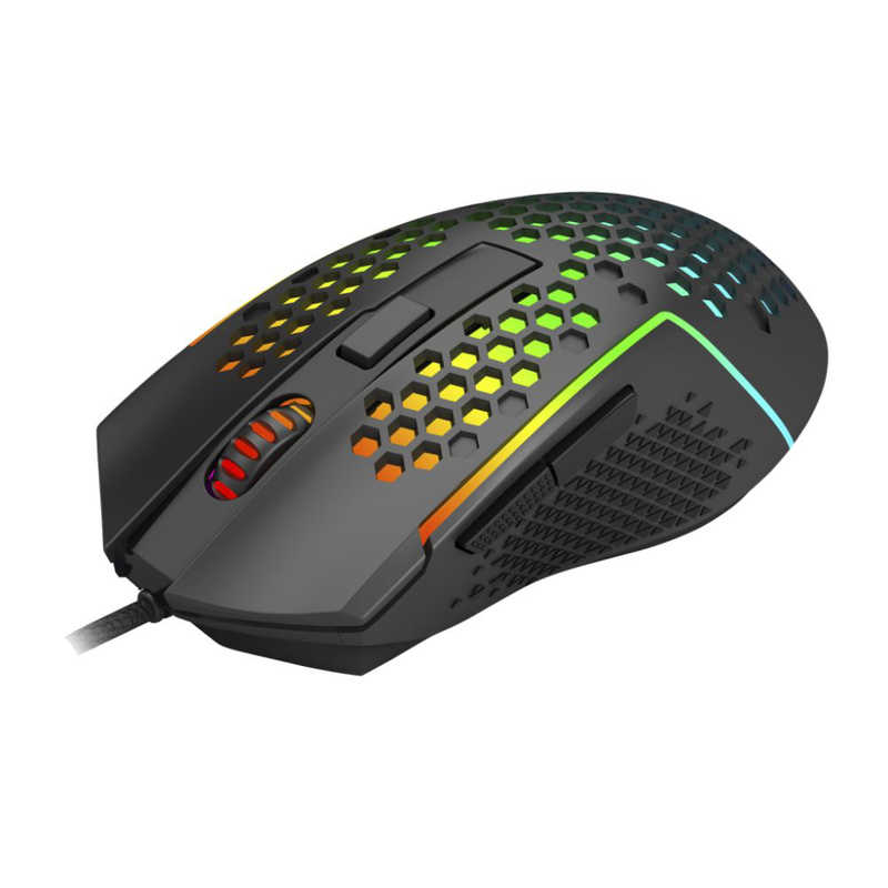ITPROTECH ITPROTECH ゲーミングマウス 軽量 ハニカム構造 ［光学式/有線/6ボタン/USB］ REDRAGON ブラック ［有線 /6ボタン /USB］ M987-KTI M987-KTI