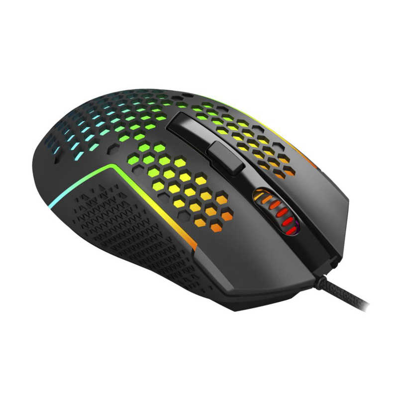 ITPROTECH ITPROTECH ゲーミングマウス 軽量 ハニカム構造 ［光学式/有線/6ボタン/USB］ REDRAGON ブラック ［有線 /6ボタン /USB］ M987-KTI M987-KTI