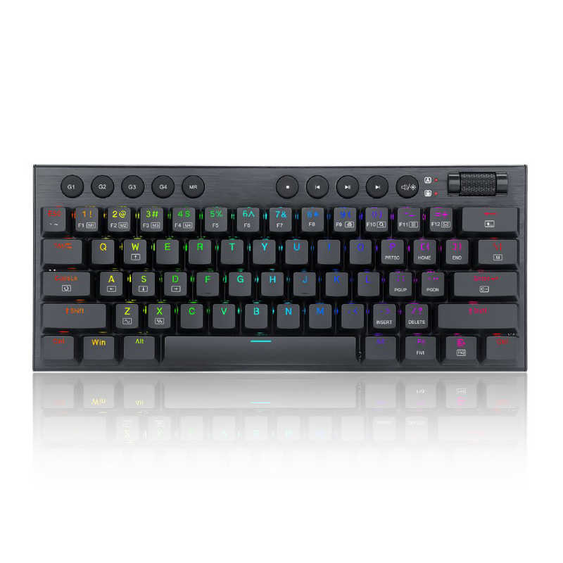 ITPROTECH ITPROTECH ゲーミングキーボード ロープロファイル マクロキー付 赤軸 61KEY ブラック [有線 /USB-A＋USBC]  K632-RGBTI K632-RGBTI