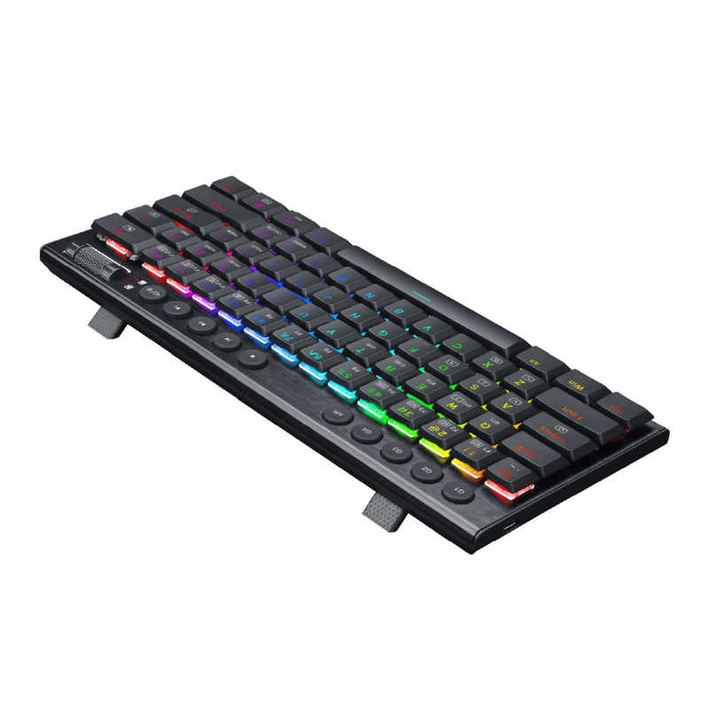 ITPROTECH ITPROTECH ゲーミングキーボード ロープロファイル マクロキー付 赤軸 61KEY ブラック [有線 /USB-A＋USBC]  K632-RGBTI K632-RGBTI