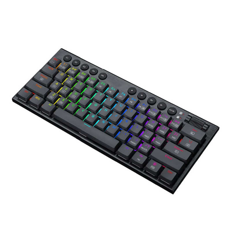 ITPROTECH ITPROTECH ゲーミングキーボード ロープロファイル マクロキー付 赤軸 61KEY ブラック [有線 /USB-A＋USBC]  K632-RGBTI K632-RGBTI