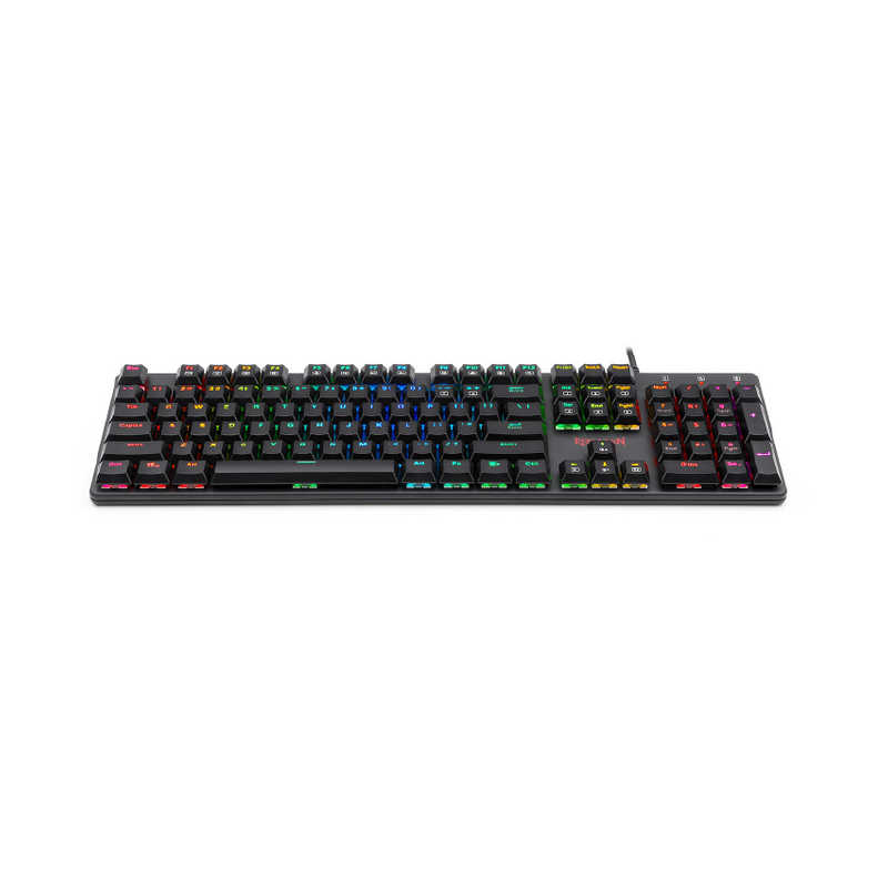 ITPROTECH ITPROTECH ロープロファイル メカニカルキーボード フルサイズ 赤軸 104KEY REDRAGON ブラック ［有線 /USB］ K589-RGBTI K589-RGBTI