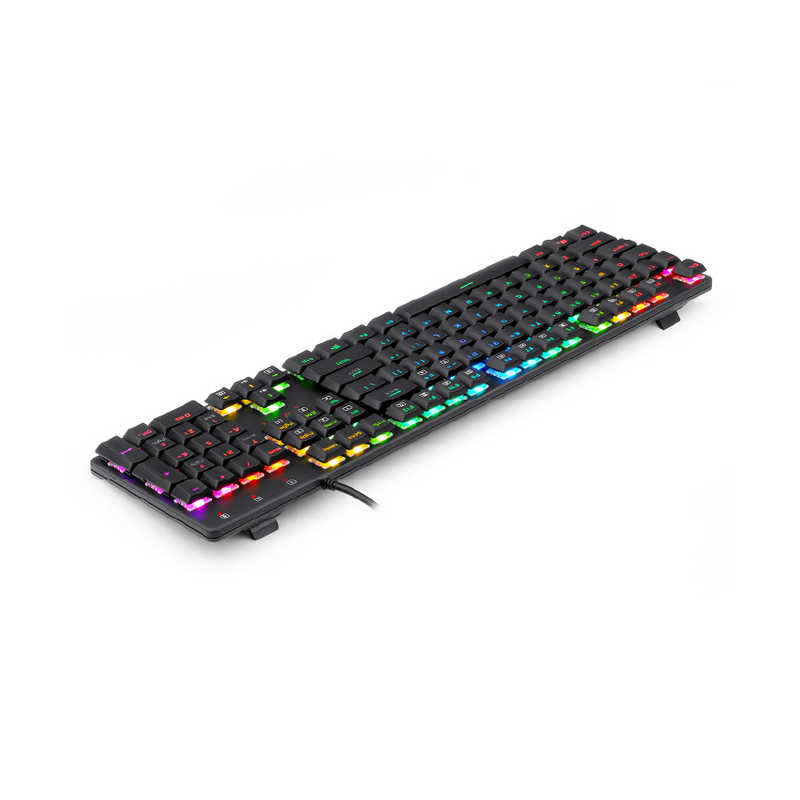 ITPROTECH ITPROTECH ロープロファイル メカニカルキーボード フルサイズ 赤軸 104KEY REDRAGON ブラック ［有線 /USB］ K589-RGBTI K589-RGBTI