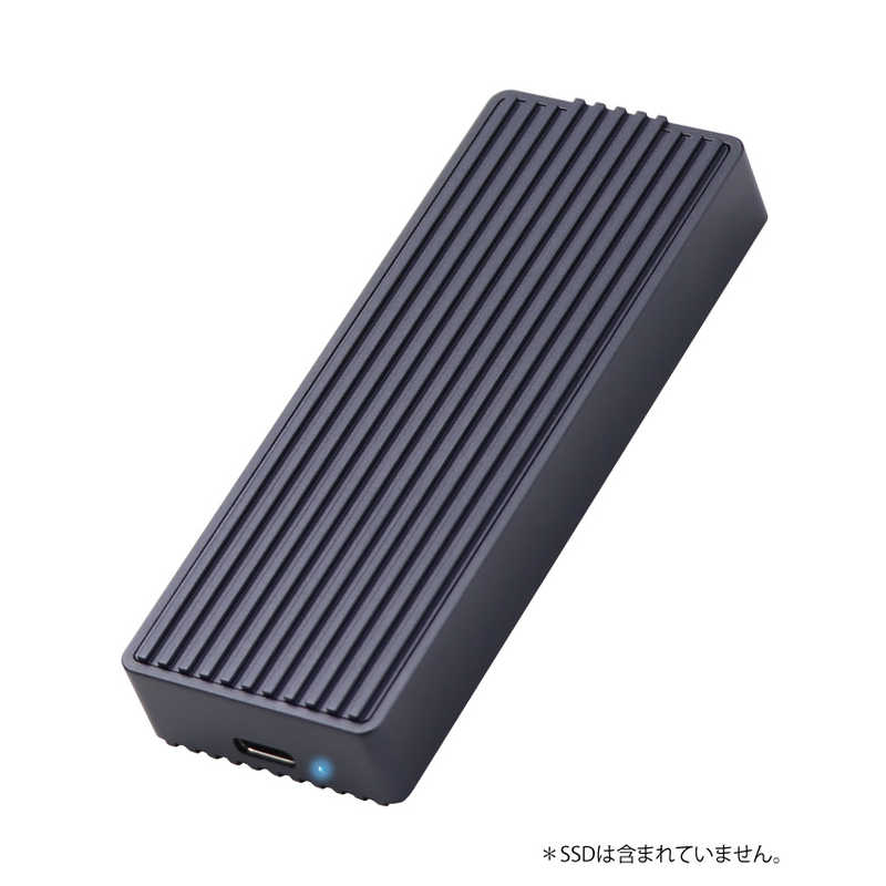 ITPROTECH ITPROTECH USB4.0対応 SSDケース USB-C接続 ［M.2対応/NVMe/1台］ ［M.2対応 /NVMe /1台］ ブラック AOK-M2NVME-USB4 AOK-M2NVME-USB4