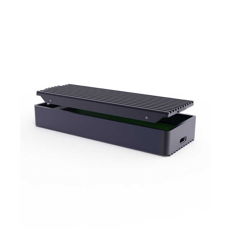 ITPROTECH ITPROTECH USB4.0対応 SSDケース USB-C接続 ［M.2対応/NVMe/1台］ ［M.2対応 /NVMe /1台］ ブラック AOK-M2NVME-USB4 AOK-M2NVME-USB4