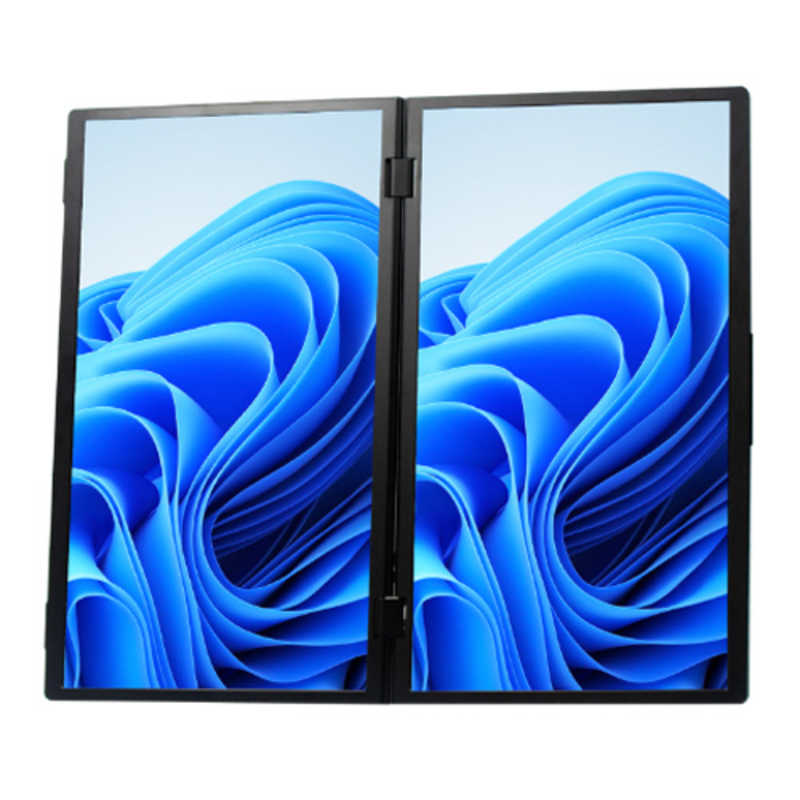 ITPROTECH ITPROTECH USB-C接続 デュアルPCモニター ［15.6型 ×2/フルHD(1920×1080) /ワイド］ ［15.6型 /有機EL フルHD(1920×1080) /ワイド］ ブラック LCD15HC-IPSDUAL LCD15HC-IPSDUAL