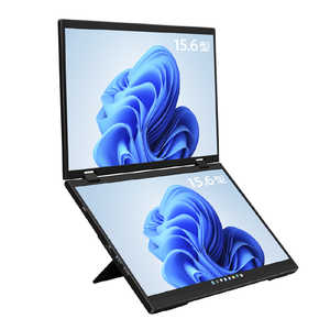 ITPROTECH USB-C�ڑ� �f���A��PC���j�^�[ �m15.6�^ / �t��HD(1920×1080) / ���C�h / 60Hz�n �u���b�N LCD15HC-IPSDUAL2