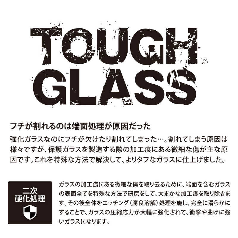 DEFF DEFF Xperia Ace用ガラスフィルム TOUGH GLASS マット/反射･指紋防止タイプ BKS-XACM3F【ビックカメラグルｰプオリジナル】 BKS-XACM3F【ビックカメラグルｰプオリジナル】