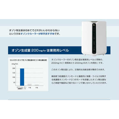 A496★OZONEMART 発生器 オゾンクルーラー動作品・保証付き★2410 Amazon | 【医師監修】オゾンマート 低濃度オゾン発生器 オゾン