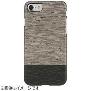 ROA iPhone 7用 天然木ケース Lattis ブラックフレーム I8065I7