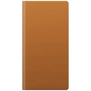 ROA iPhone 7 Plus用　Calf Skin Leather Diary　キャメル　SLG Design SD8159i7P SD8159I7P