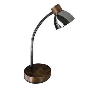 オリンピア照明 LEDテーブルランプ(木製ダークブラウン) GS1704DB