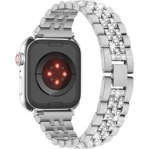 アローン AppleWatch41/40/38 ステンレスストーン1バンドシルバー GRK-WS12SV アローン AppleWatch41/40/38 ステンレスストーン1バンドシルバー GRK-WS12SV