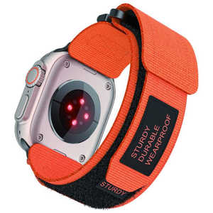 アローン AppleWatch41/40/38 アウトドア バンドオレンジ GRK-WS13OR アローン AppleWatch41/40/38 アウトドア バンドオレンジ GRK-WS13OR