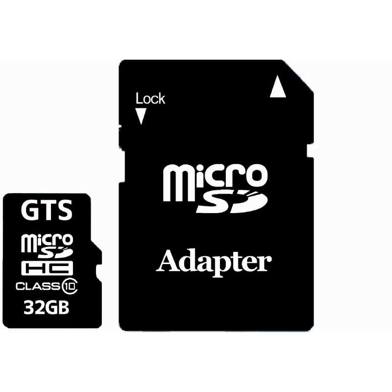 GTS GTS microSDHCカード (32GB) GSMS032PAD GSMS032PAD