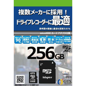 GTS ｍicroSDXCカード ドライブレコーダー向け (Class10/256GB) GTMS256A