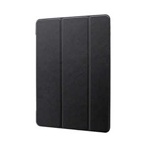 MSソリューションズ iPad 10.2インチ用 背面クリアフラップケｰス Clear Note LP-ITM19CNTBK ブラック