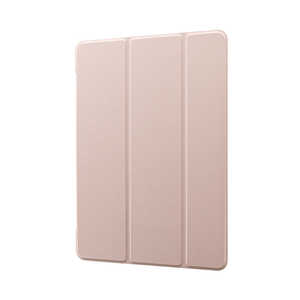 MSソリューションズ iPad 10.2インチ用 背面クリアフラップケｰス Clear Note LP-ITM19CNTPK ピンク