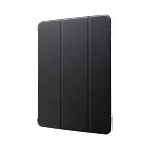 MSソリューションズ iPad 2020 (11inch) フラップケｰス｢Clear Note｣ ブラック LP-ITPM20CNTBK