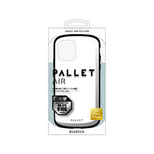 MSソリューションズ iPhone 12/12 Pro 6.1インチ対応 耐衝撃ハイブリッドケース PALLET AIR ホワイト LP-IM20PLAWH