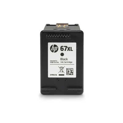 Amazon.co.jp: HP 67 XL 純正インクカートリッジ ブラック 黒