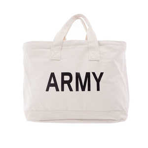 キーズ キャンバストートバッグ エコバッグ ARMY アイボリー KB0BAG キーズ キャンバストートバッグ エコバッグ ARMY アイボリー KB0BAG