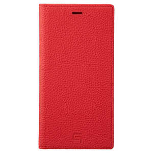 坂本ラヂヲ Shrunken-calf Leather Book for iPhone 11 Pro Max 6.5インチ RED GBCSC-IP03RED