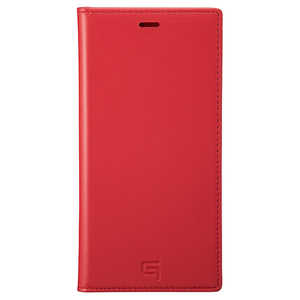 坂本ラヂヲ Genuine Leather Book Case for iPhone 11 Pro Max 6.5インチ RED GBCIG-IP03RED
