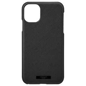 ܥ¥ EUROpassione PU Leather Shell for iPhone 11 6.1 BLK CSCEP-IP02BLK