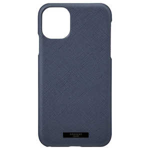 ܥ¥ EUROpassione PU Leather Shell for iPhone 11 6.1 NVY CSCEP-IP02NVY