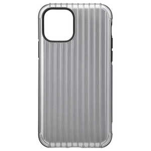 坂本ラヂヲ Rib Hybrid Shell Case for iPhone 11 Pro 5.8インチ GRY CHCRB-IP01GRY