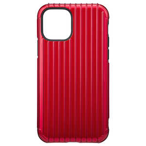 坂本ラヂヲ Rib Hybrid Shell Case for iPhone 11 Pro 5.8インチ RED CHCRB-IP01RED