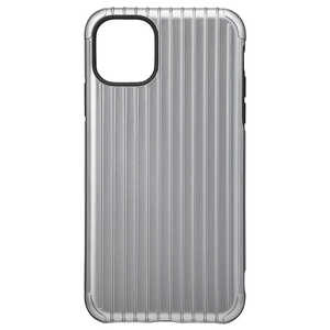 坂本ラヂヲ Rib Hybrid Shell Case for iPhone 11 Pro Max 6.5インチ GRY CHCRB-IP03GRY