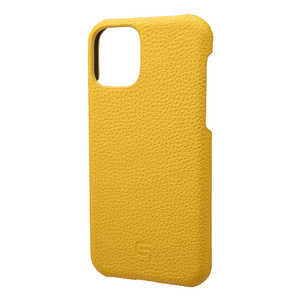 坂本ラヂヲ Shrunken-calf Leather Shell for iPhone 11 Pro 5.8インチ YLW GSCSC-IP01YLW