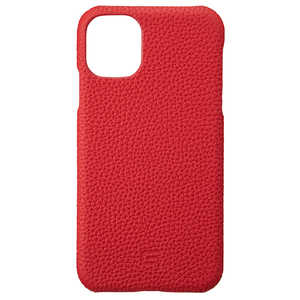 坂本ラヂヲ Shrunken-calf Leather Shell for iPhone 11 6.1インチ RED GSCSC-IP02RED