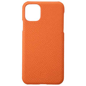 坂本ラヂヲ Shrunken-calf Leather Shell for iPhone 11 Pro Max 6.5インチ ORG GSCSC-IP03ORG