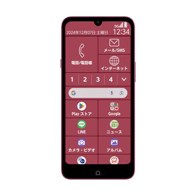 こ*き様 【新品】らくらくスマートフォン Lite MR01　SIMフリー ゴー らくらくスマートフォン Lite MR01 | ドコモ らくらくホン
