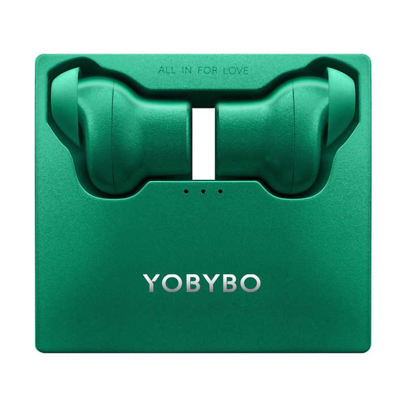 YOBYBO YOBYBO フルワイヤレスイヤホン フォレストグリーン [リモコン･マイク対応 /ワイヤレス(左右分離) /Bluetooth] NOTE20-GR NOTE20-GR