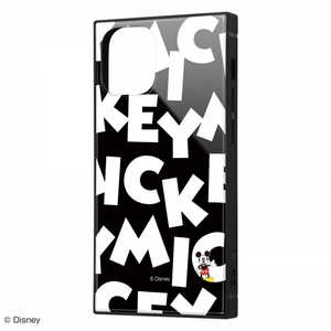INGREM iPhone 12 mini 『ディズニーキャラクター』 耐衝撃ハイブリッドケース KAKU 『ミッキーマウス/I AM』 IQ-DP26K3TB/MK007
