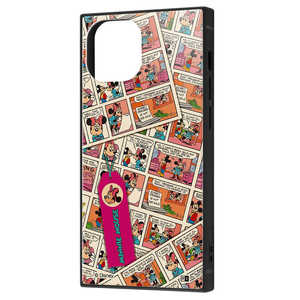 INGREM iPhone 13 mini 『ディズニーキャラクター』耐衝撃ハイブリッドケース KAKU 『ミニーマウス/comic』 IQDP30K3TBMN011