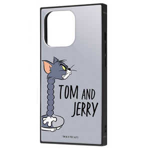 INGREM iPhone 13 Pro 『トムとジェリー』耐衝撃ハイブリッドケース KAKU おかしなトム1 IQWP32K3TBTJ8