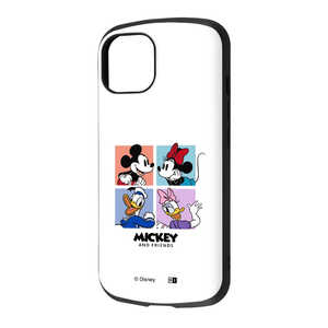 INGREM iPhone 14/ 13 『ディズニーキャラクター』耐衝撃ケース MiA ミッキー&フレンズ INDP36AC4MAF3A