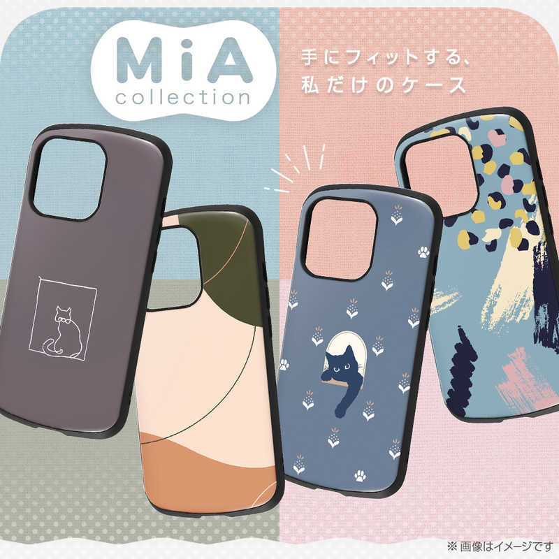 INGREM INGREM iPhone 14 Pro 耐衝撃ケース MiA-collection モダン/ブラウン IN-CP37AC4/MD1 IN-CP37AC4/MD1