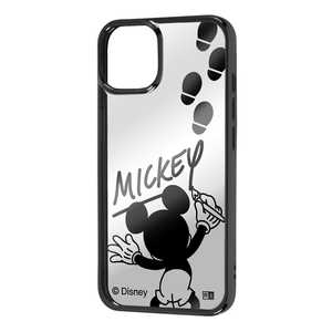 INGREM iPhone 14 / 13 『ディズニーキャラクター』TPUソフトケース META/ミッキーマウスサイン メタリック IN-DP36HT2B/MK13