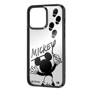 INGREM iPhone 14 Pro Max 『ディズニーキャラクター』TPUソフトケース META/ミッキーマウスサイン メタリック IN-DP39HT2B/MK13