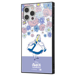 INGREM iPhone 12 12 Pro 「ディズニーキャラクター」 耐衝撃ハイブリッドケース KAKU アリス フラワー IQ-DP27K3TB/AC5