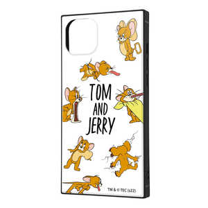 INGREM iPhone 14 Plus 『トムとジェリー』耐衝撃ハイブリッドケース おかしなジェリー2 IQ-WP38K3TB/TJ11