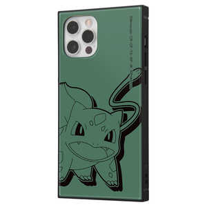 INGREM iPhone 12 / 12 Pro 『ポケットモンスター』耐衝撃ハイブリッドケース フシギダネ サトシ IQ-PP27K3TB/PK34