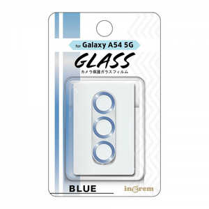 INGREM Galaxy A54 5G 饹ե  ᥿å 10H ֥롼 IN-GA54FG/CAMA